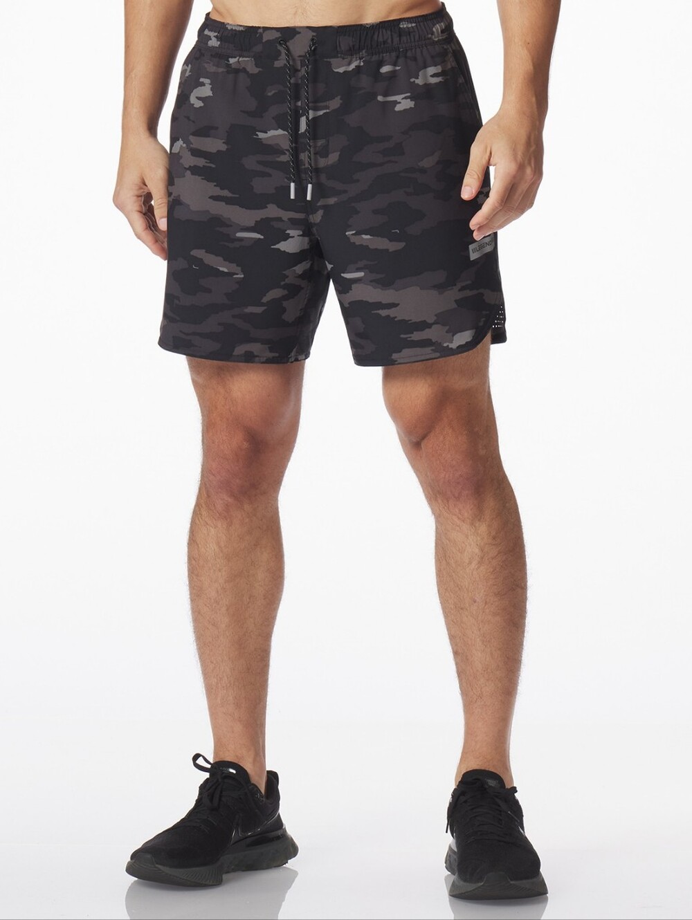 Legends Mens Luka Short Black Camo With Liner Size Medium